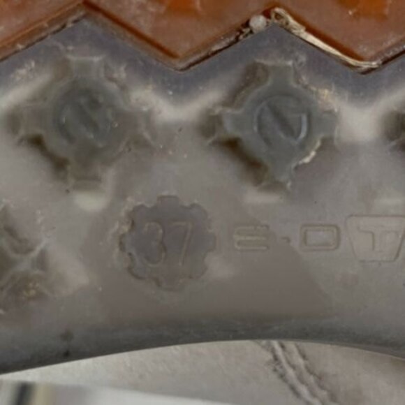 ECCO Biom Hybrid Hydromax Women’s EU 37 US 6/6.5 Golf Shoe Beige Orange - Picture 11 of 12